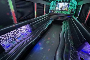 Austin Limo Bus Interior