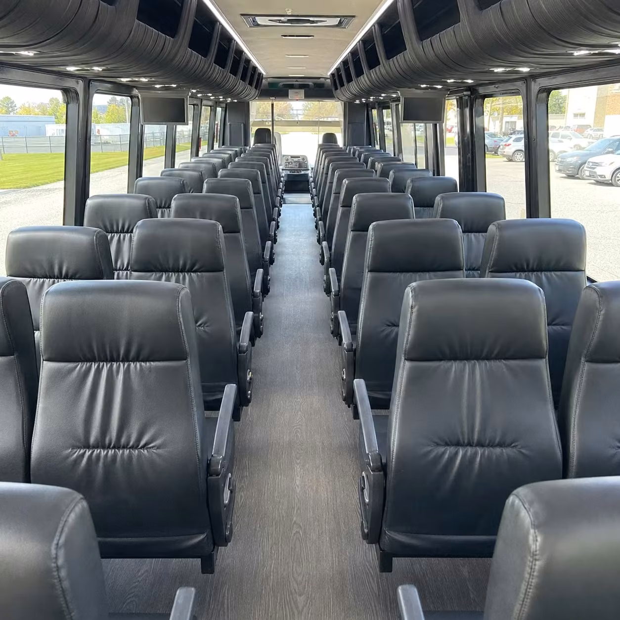 35 passenger minibus inside